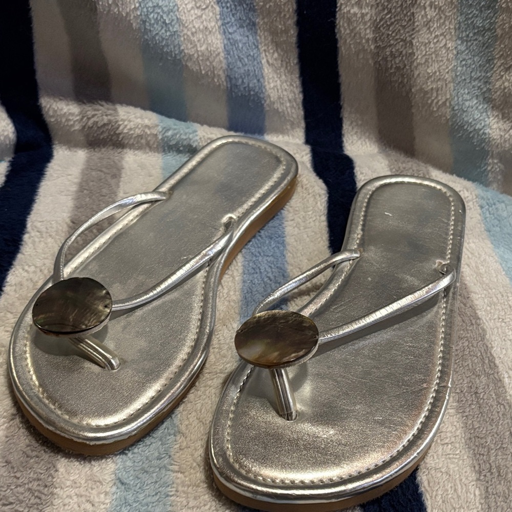 Silver Women's Sandals